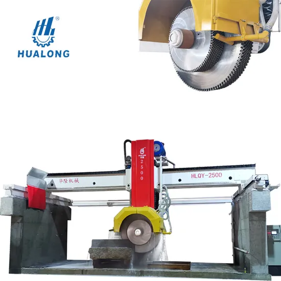 Best Automatic Granite Marble Kerbstone Production/Multi Blades Bridge Sawing Cutting Machine/Block Rock Limestone CNC Stone Edge Processing Cutter Suppliers
