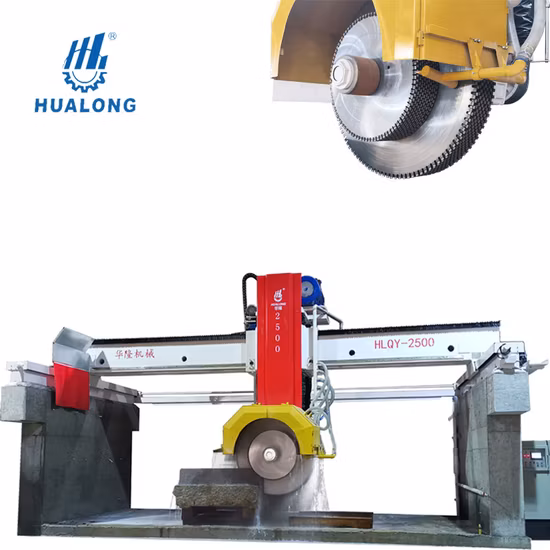 Best Automatic Granite Marble Kerbstone Production/Multi Blades Bridge Sawing Cutting Machine/Block Rock Limestone CNC Stone Edge Processing Cutter Suppliers