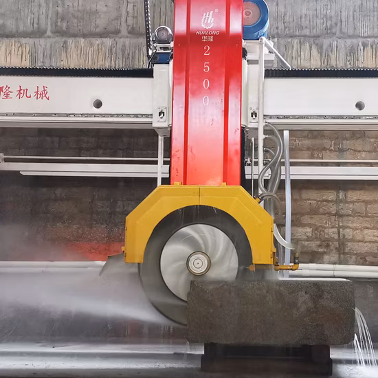Best Automatic Granite Marble Kerbstone Production/Multi Blades Bridge Sawing Cutting Machine/Block Rock Limestone CNC Stone Edge Processing Cutter Suppliers