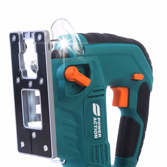 파워 액션 20V 전기 무선 직쏘(리튬 배터리 포함)