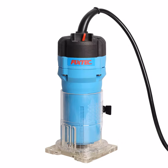 Fixtec 전동 공구 6mm 콜레트 전기 트리머 전기 나무 조각 도구